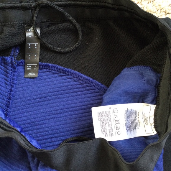 Adidas Mens Pants Cold Roy Jogger Royal Blue and Black Size M - Picture 5 of 5